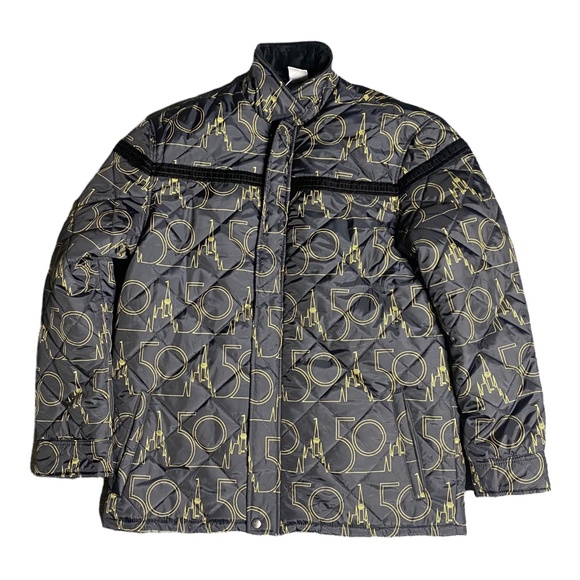 Walt Disney World 50th Anniversary Quilted Jacket XL